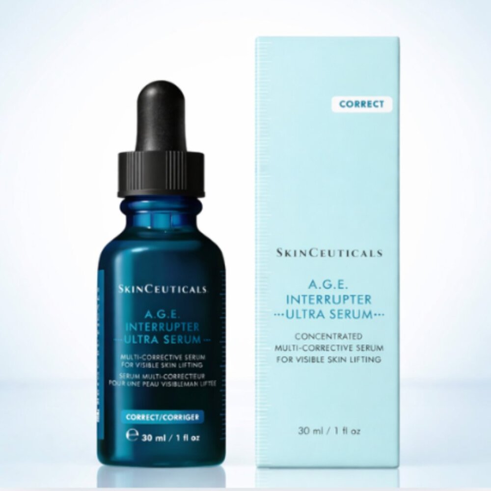 SkinCeuticals A.G.E. Interrupter Ultra Serum 30ml Anti-Aging Firming Face Serum.